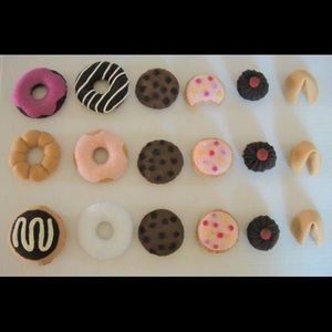 Handmade Felt Dessert Play Pieces